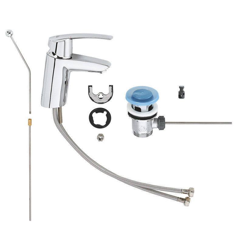 Mitigeur de lavabo START GROHE 32559001 - monocommande - taille S - bec bas - chrome