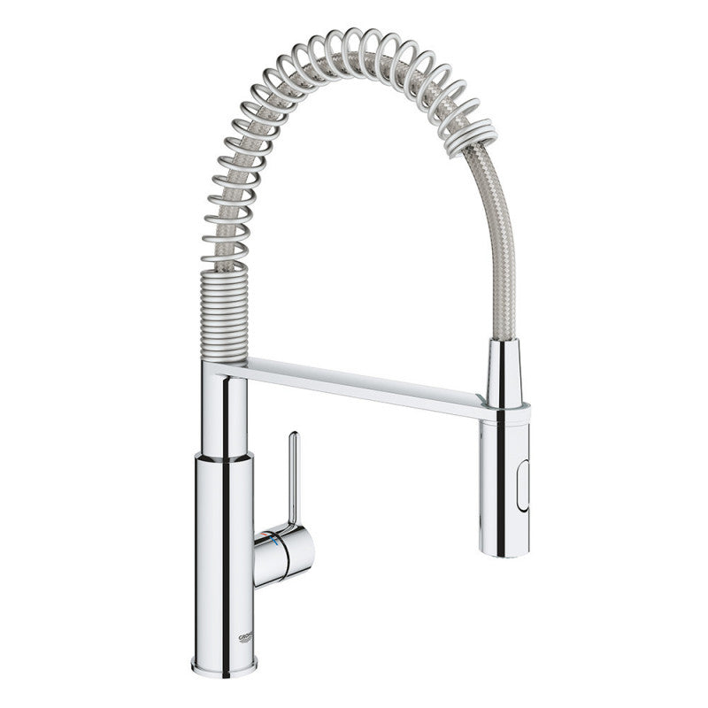 Mitigeur évier GET 360° GROHE 30361000 - col de cygne professionnel - douchette déclipsable - chromé