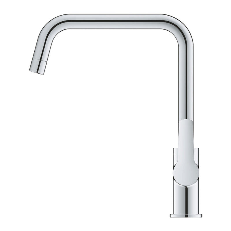 Mitigeur évier START GROHE 30470000 QuickFix Plus - bec haut- rotation 150° - chrome