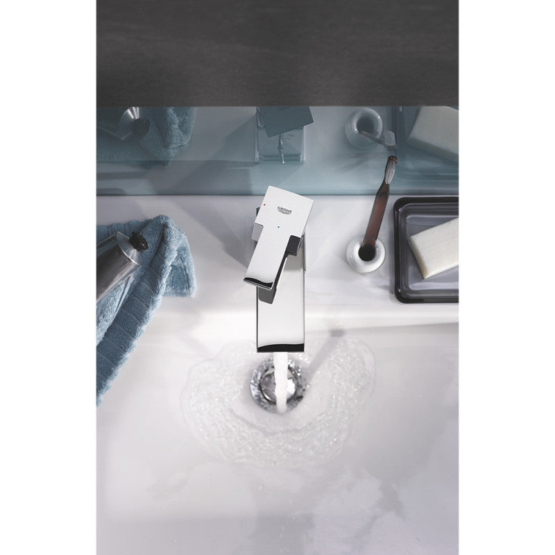 Mitigeur lavabo monocommande SAIL CUBE GROHE 23435000 bec bas - taille S - chrome