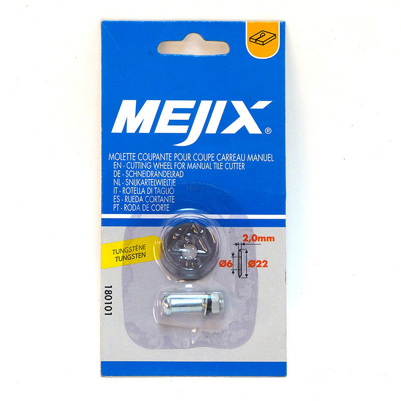 Molette coupante MEJIX 180101 adaptée pour DC440/500/580/750/DCP500/600