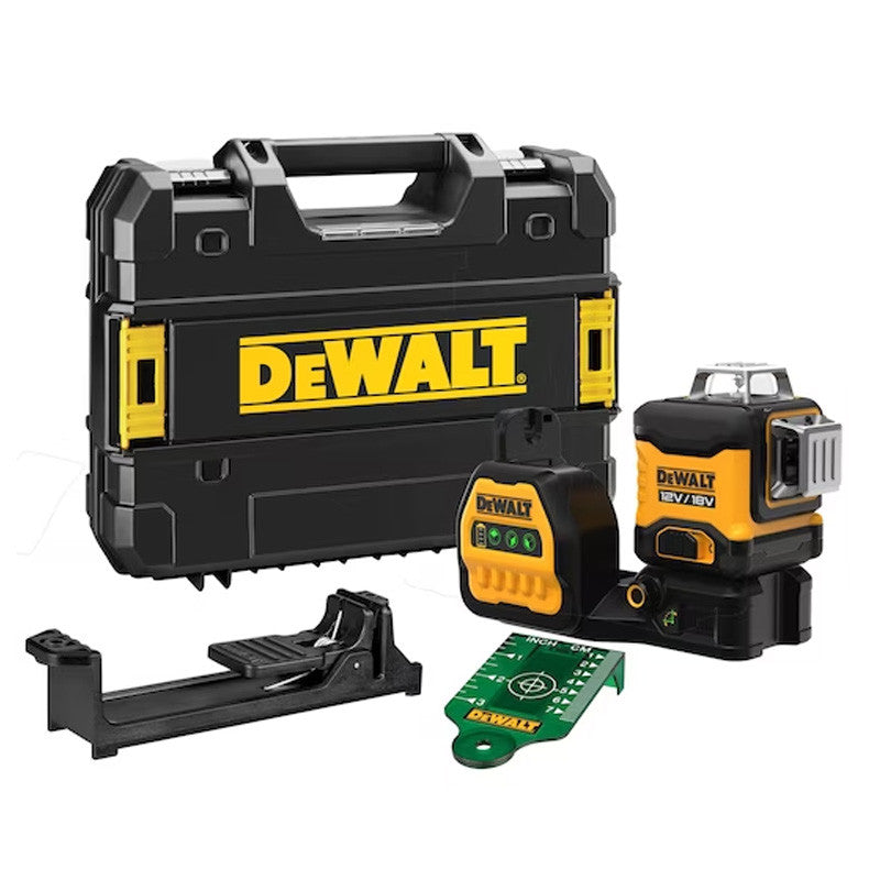 Niveau laser multi-lignes 3 faisceaux verts à 360° 12V / 18V DEWALT DCE089NG18-XJ