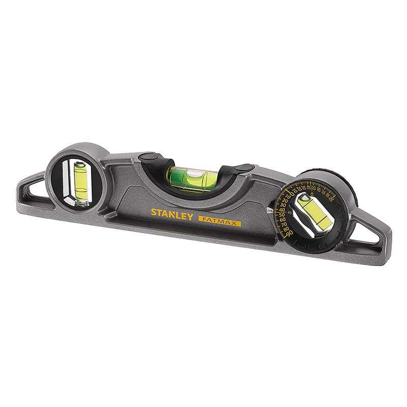 Niveau torpedo aluminium magnétique FATMAX PRO STANLEY 0-43-609 25 cm