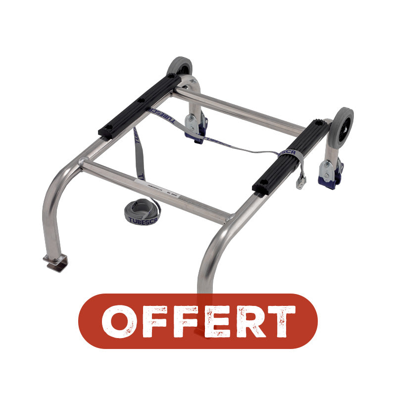 Échaudage roulant X Tower - 2,80 m - TUBESCA-COMABI - 22405530 + Kit de chargement pour X-Tower "EMBARQ OFFERT