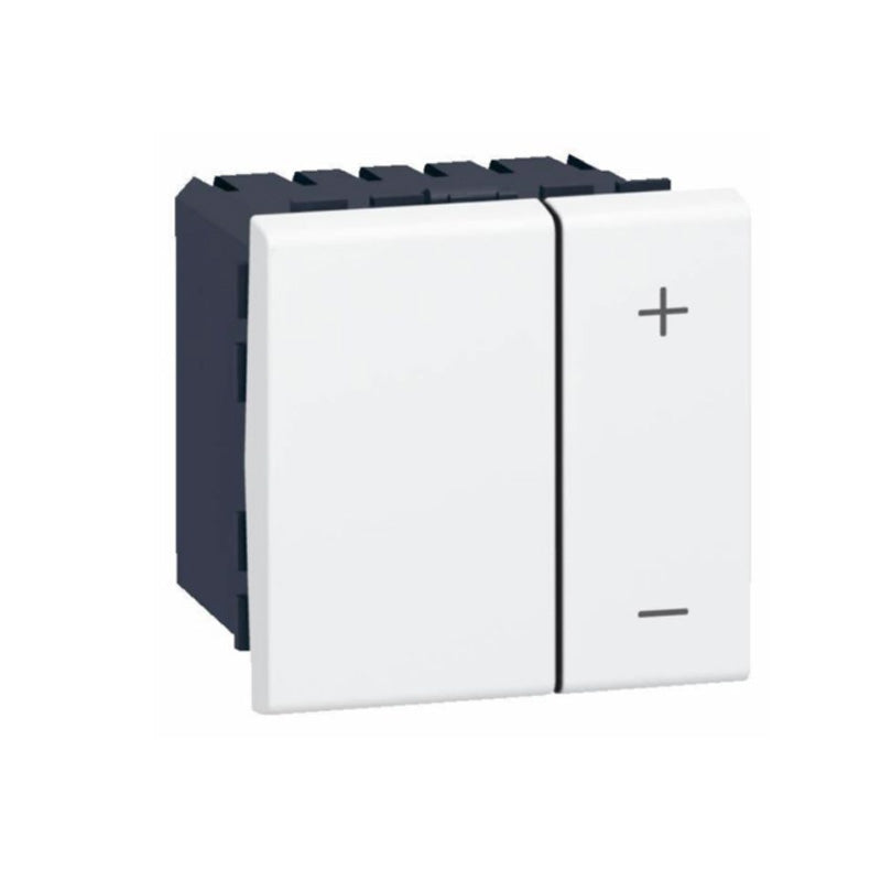 Variateur 400W toutes lampes Mosaic 2 modules blanc LEGRAND 099686