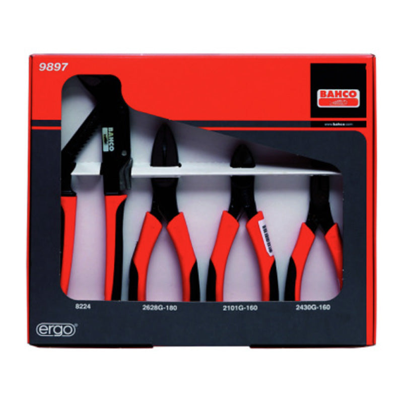 Jeu de quatre pinces 8224+2628+2101+2430-160 BAHCO - 9897
