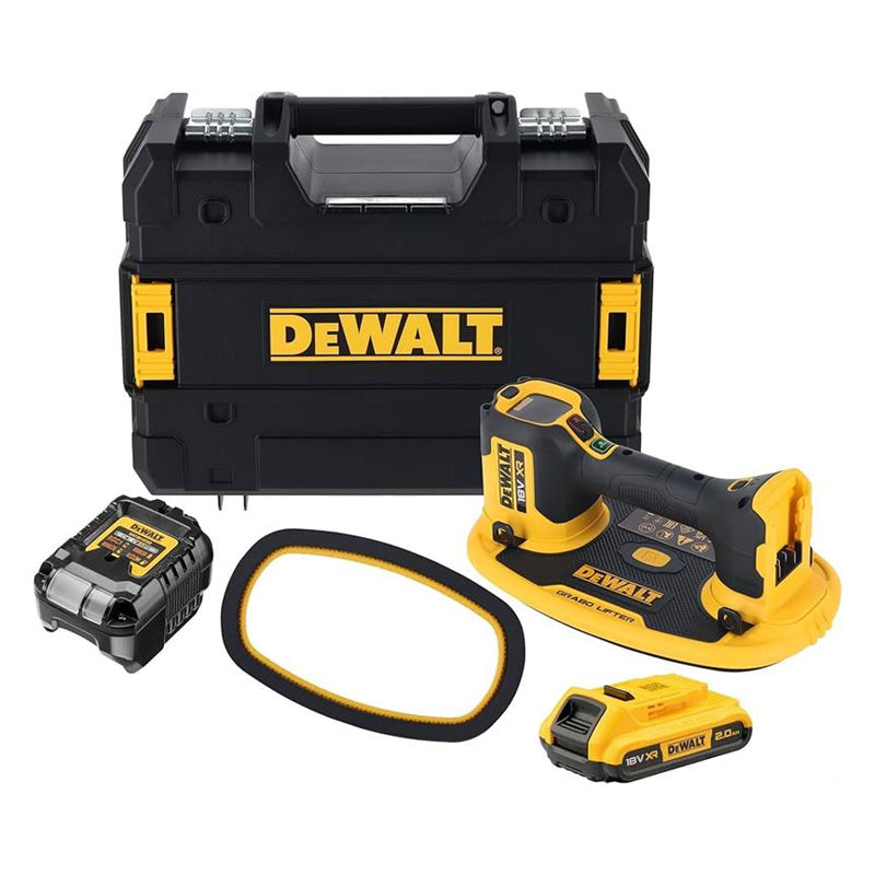 Ventouse Grabo XR 18V + 1 batterie 2AH LI-ION DEWALT DCE590D1T-QW