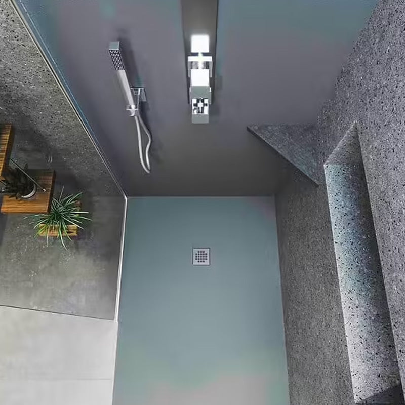 Etagère d'angle en résine 26 x 26 cm x 2,5 cm MARMOX imitation ardoise