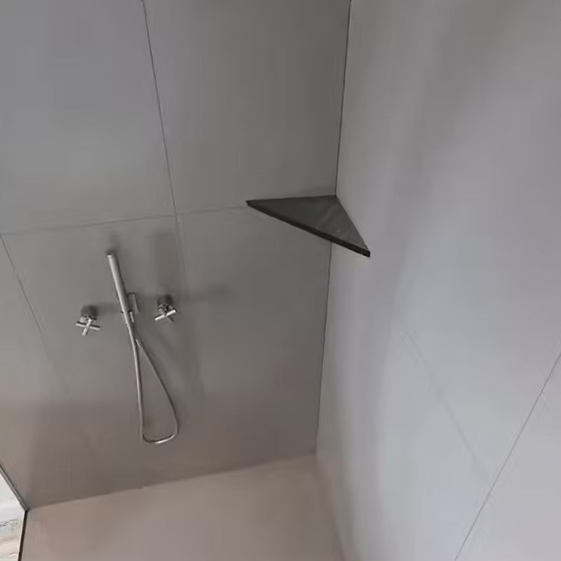 Etagère d'angle en résine 26 x 26 cm x 2,5 cm MARMOX imitation ardoise