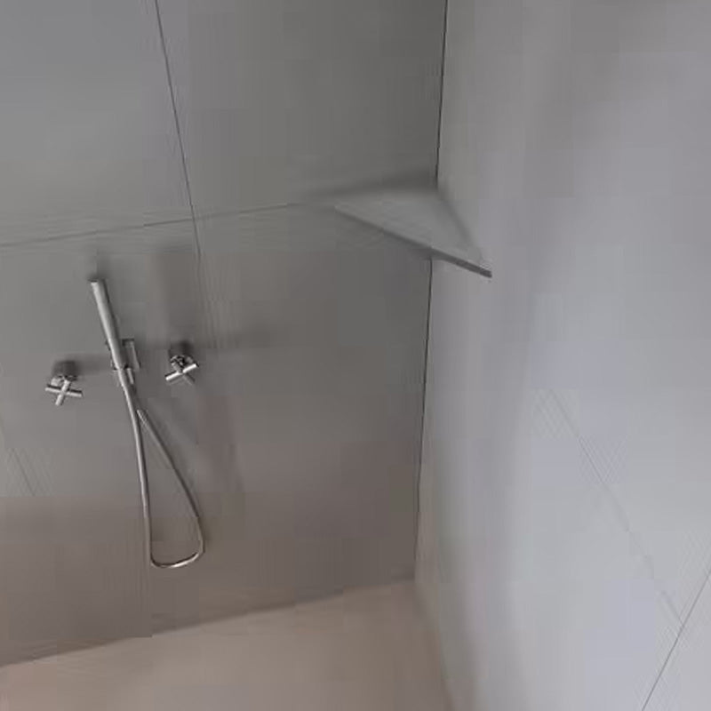 Etagère d'angle en résine 26 x 26 cm x 2,5 cm MARMOX imitation ardoise