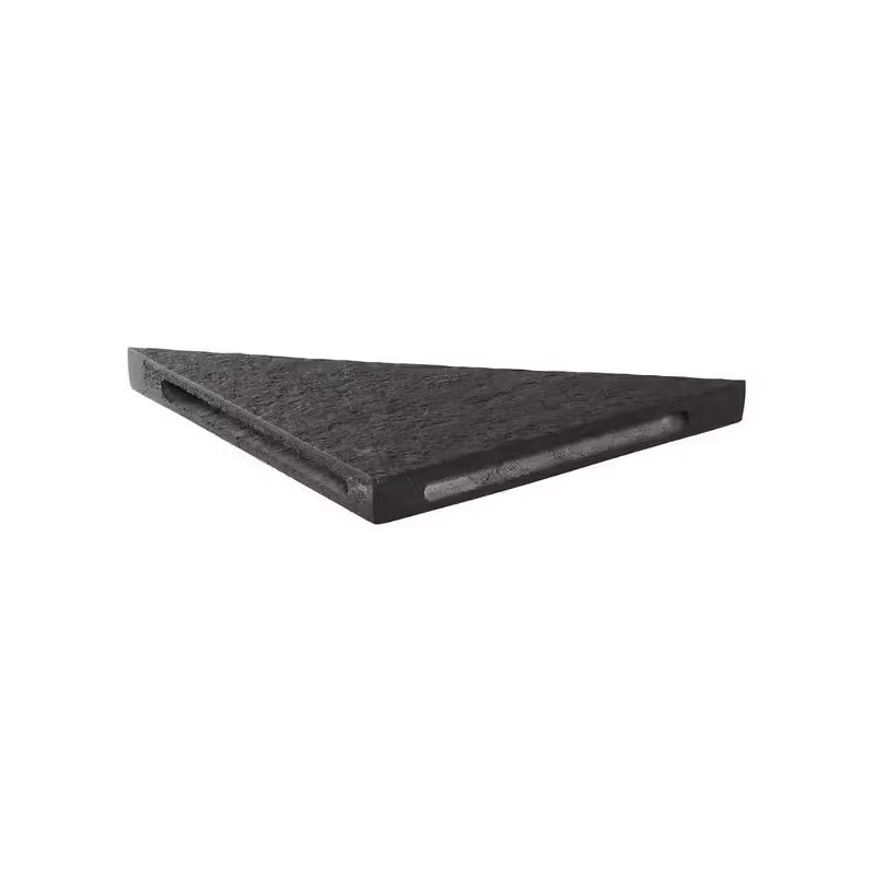 Etagère d'angle en pierre naturelle 26 x 26 cm x 2,5 cm MARMOX