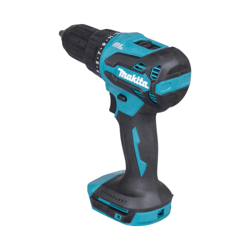 Perceuse visseuse à percussion Brushless 65nm - 18V DHP490RMJ MAKITA - Ø 13 mm + 2x4Ah Makpak