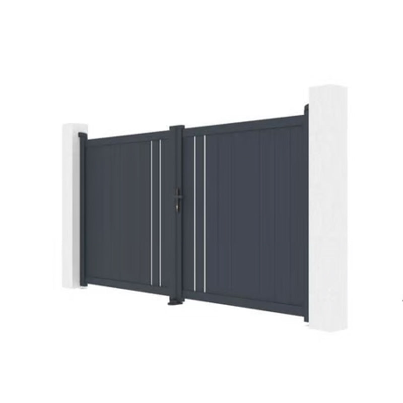 Portail aluminium Oregon Battant 300x160cm