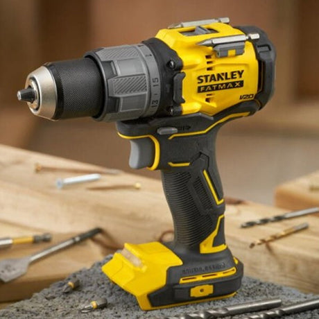 Perceuse Visseuse À Percussion 80 Nm Brushless - Lithium 18V - 2 Batteries 4 Ah En Kit Prostack - SFMCD726M2T-QW STANLEY FATMAX V20