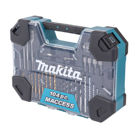 Makita E-22604 104 pièces Ensemble de forets et embouts