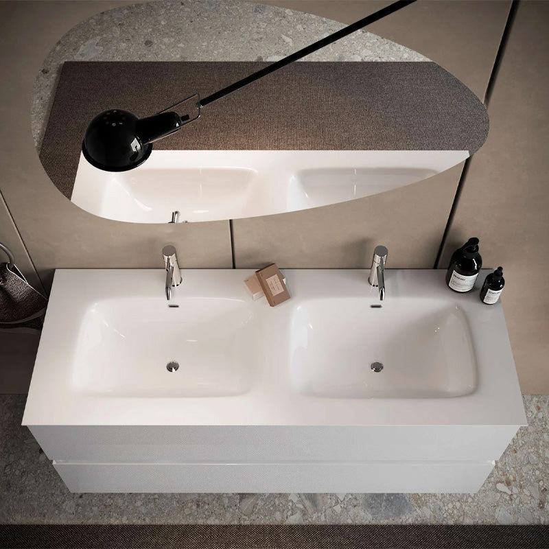 Meuble suspendu double sans vasque ARREDOBAGNO CAMPANELLI