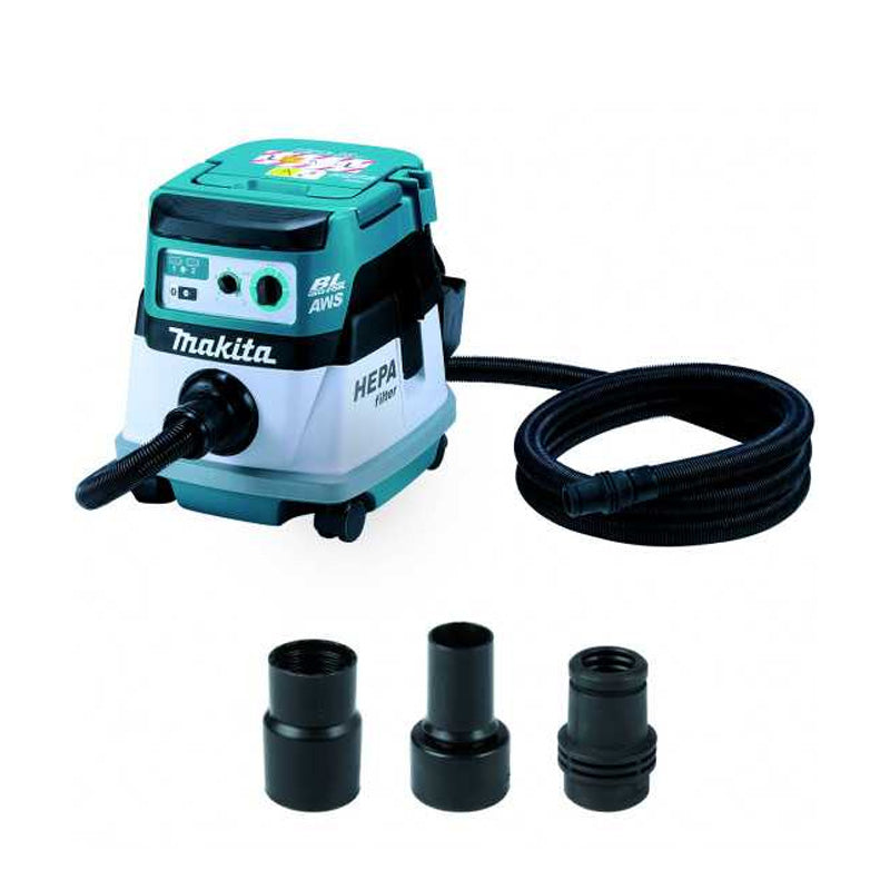 Aspirateur traineau eau et poussières classe L filtre HEPA LXT ® MAKITA DVC867LZX4