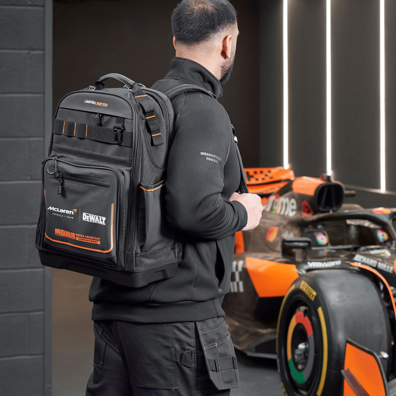 Sac À Dos DEWALT - Edition Limitee MCLAREN (Offre cadeau uniquement, indisponible à l'achat)