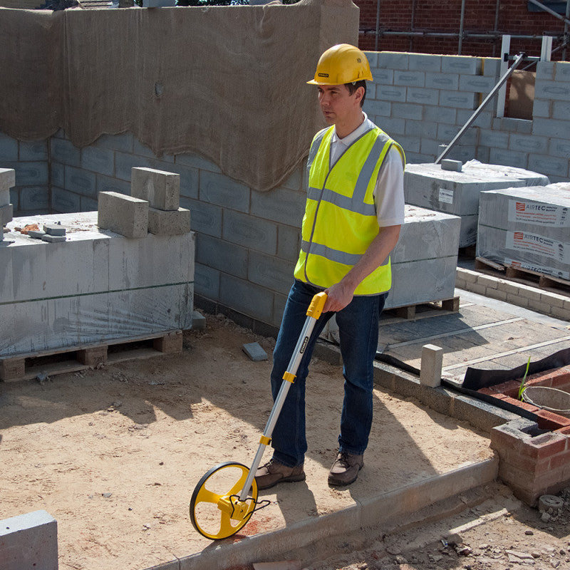 Odomètre roue a rayon aluminium moulé STANLEY 10 km