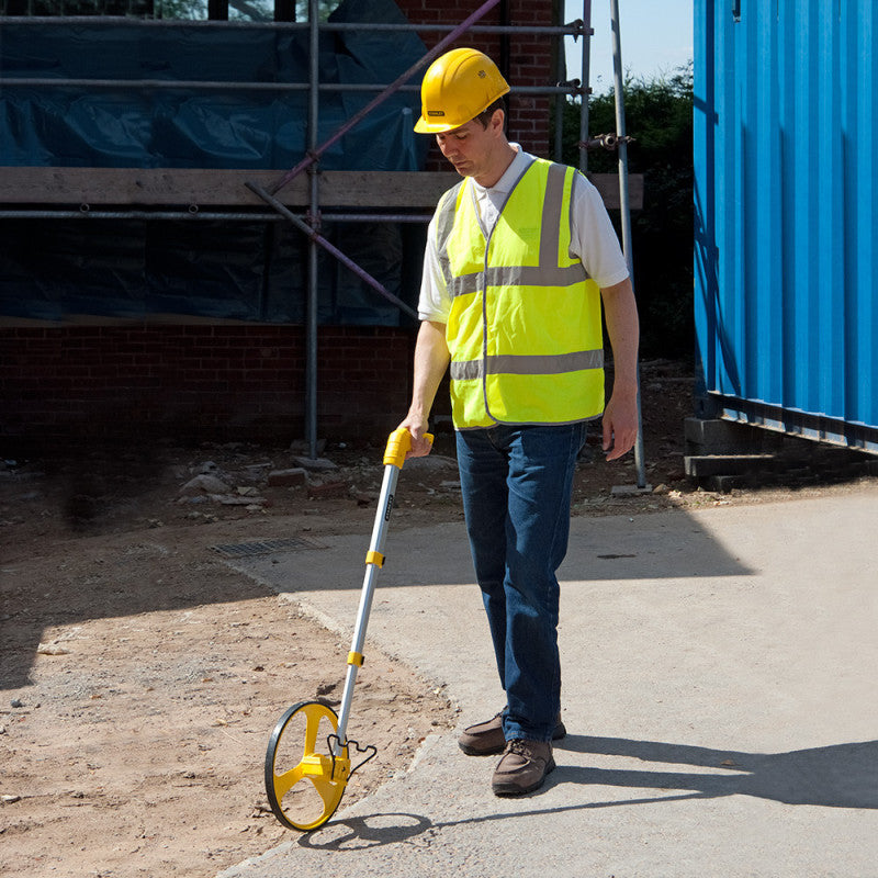Odomètre roue a rayon aluminium moulé STANLEY 10 km