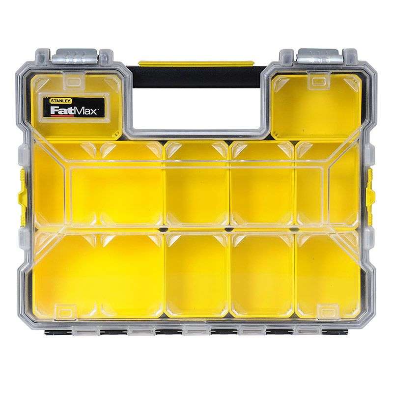 Organiseur profondeur FATMAX 10 compartiments amovibles STANLEY 1-97-521 106 mm