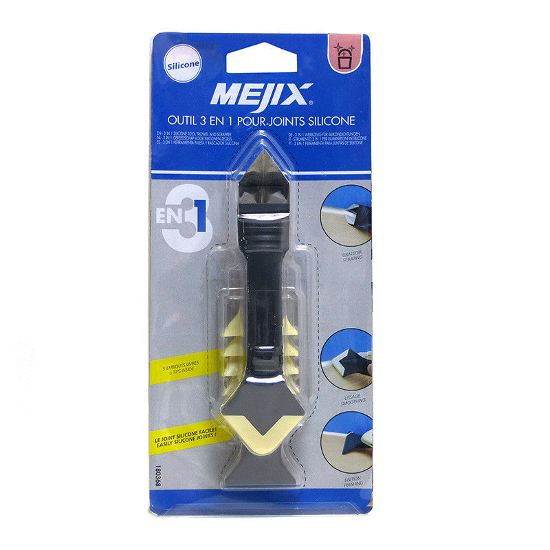 Outil 3 en 1 pour joints silicone MEJIX 180368