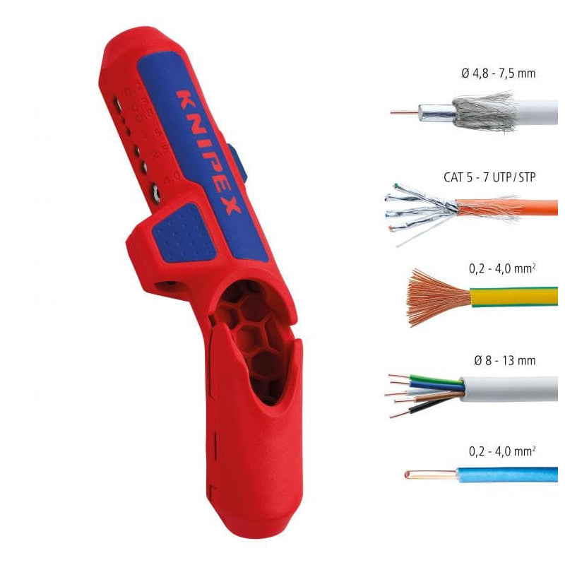 Outil à dégainer multifonctions KNIPEX 16 95 01 SB ERGOSTRIP 135mm