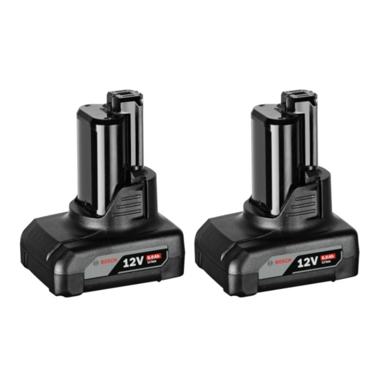 Pack 2 batteries GBA 12V 6Ah + Chargeur GAL12V-40 BOSCH 1600A01B20