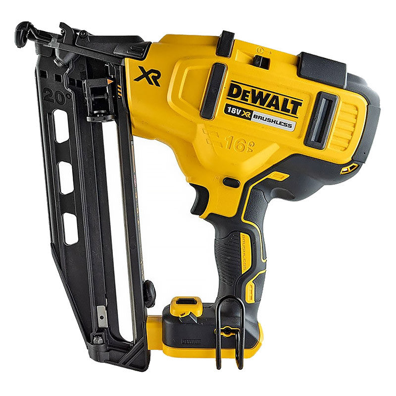 Pack 2 Cloueurs 18V DEWALT DCK2046P2-QW : cloueur de charpente et un cloueur de finition avec 2 batteries