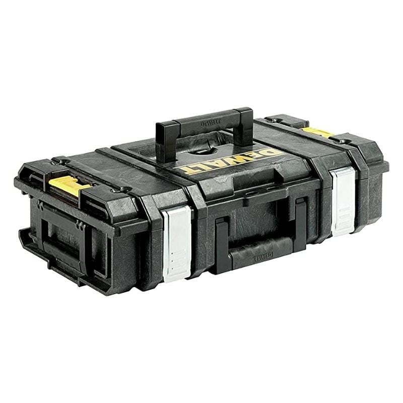 Pack 4 machines DEWALT DCK422P3 : perceuse (DCD796), visseuse à choc (DCF887), perforateur (DCH273) et meuleuse Ø125mm (DCG405) avec 2 coffrets Toughsystem et 3 batteries 5,0 Ah 18V