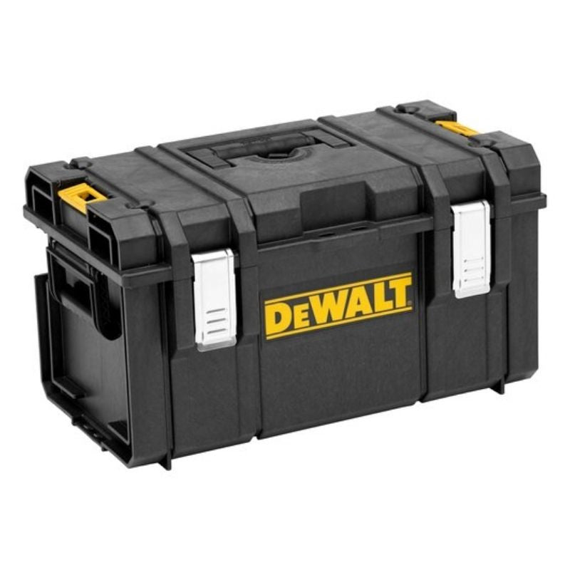 Pack 4 machines DEWALT DCK422P3 : perceuse (DCD796), visseuse à choc (DCF887), perforateur (DCH273) et meuleuse Ø125mm (DCG405) avec 2 coffrets Toughsystem et 3 batteries 5,0 Ah 18V