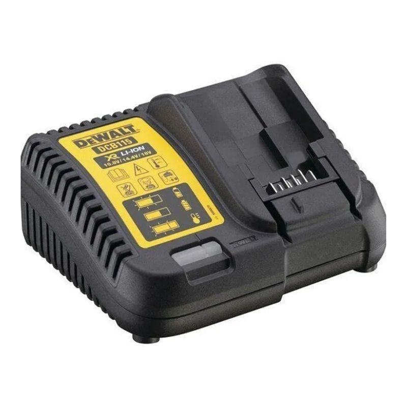 Pack 4 outils 18V DEWALT DCK422P3T-QW (DCD796 + DCF887 + DCH273 + DCG405 + coffret TSTAK + 3 batteries 5,0 Ah)