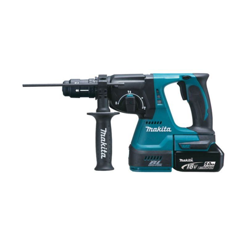 Pack 5 machines MAKITA DLX5090PTJ 18V Li-Ion + chargeur double