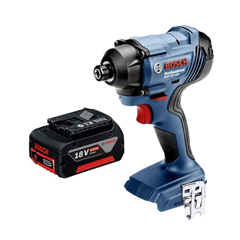 Pack BOSCH 06019G5107 Perceuse-visseuse GSR 18V-28 + Visseuse à chocs GDR 18V-160 + 2 batteries 4.0Ah