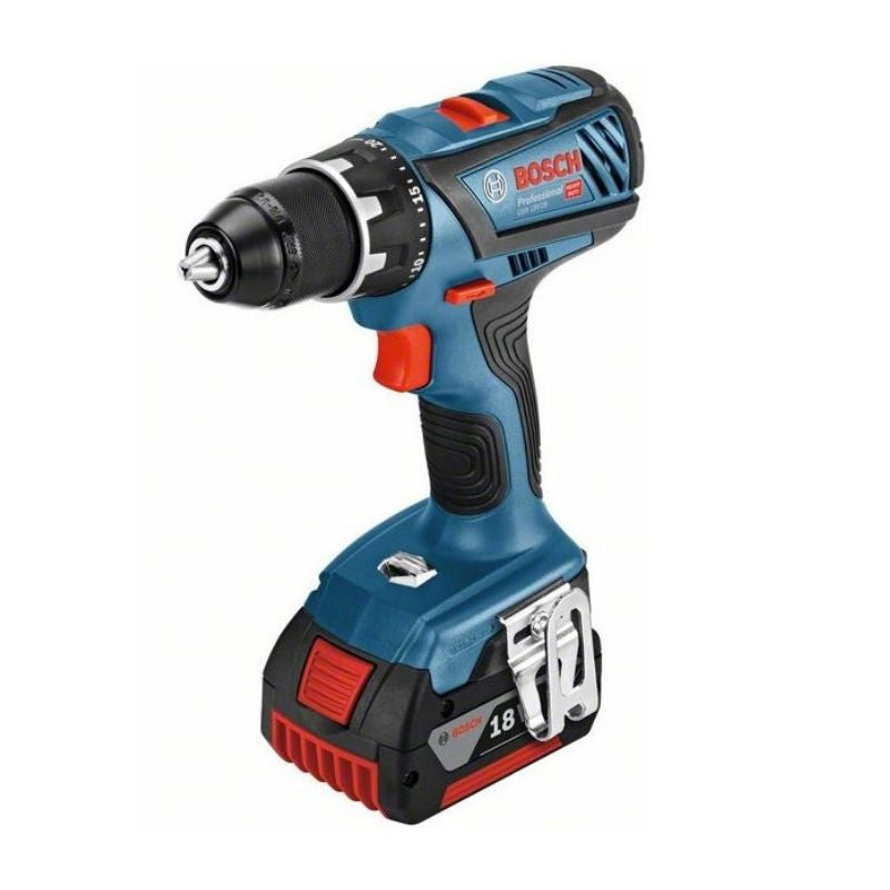 Pack BOSCH 06019G5107 Perceuse-visseuse GSR 18V-28 + Visseuse à chocs GDR 18V-160 + 2 batteries 4.0Ah