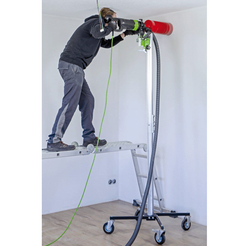 Pack Carotteuse à percussion à sec ESD162 + Support EBW1300 EIBENSTOCK + 2 couronnes Ø102/300 mm et Ø127/300 mm 1"1/4 BETON