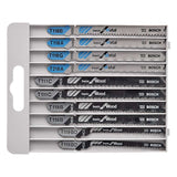 Pack de 10 Lames BOSCH PRO 2607010630 Basic for Metal and Wood pour scie sauteuse (BOIS et METAL)