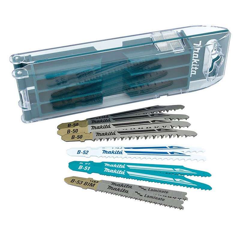 Pack de 10 Lames MAKITA B-44426 pour Scie Sauteuse Bois & Métal