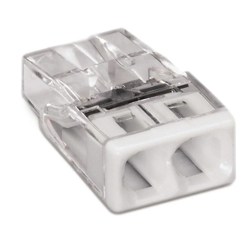Pack de 100 Bornes WAGO 2273-202 - 2 x 0,5 à 2,5mm²