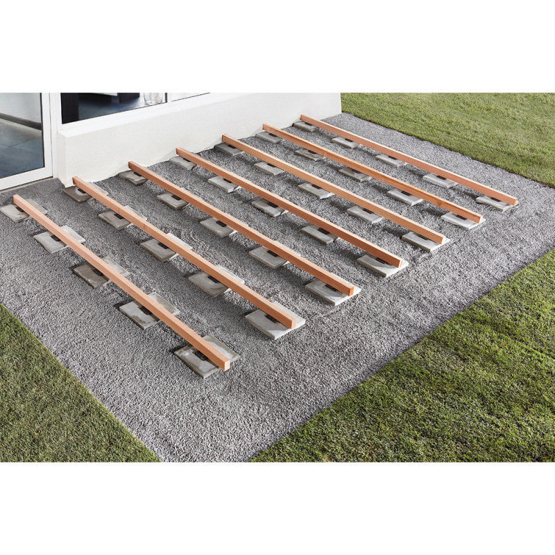 Pack de 20 Cales-lambourdes WOLFCRAFT 6987000 pour terrasse bois