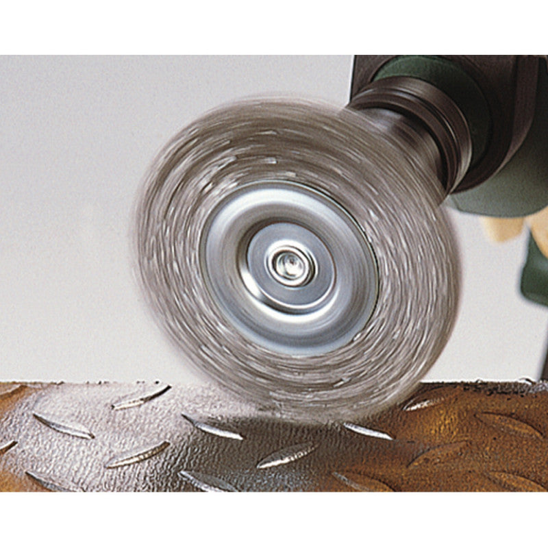 Pack de 4 brosses fil d'acier queue WOLFCRAFT 2133000 Ø6 mm