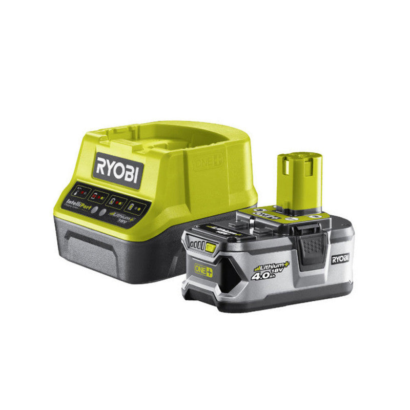 Pack énergie RYOBI RC18120-140 1 batterie Li-Ion 18V One+ 4 Ah + 1 chargeur rapide
