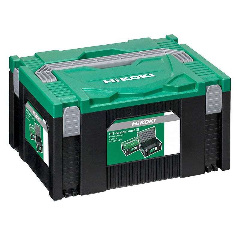 Pack HIKOKI KC18DPL Perceuse visseuse DS18DBSL + Boulonneuse à choc WR18DBDL2 (2 x 5,0 Ah)