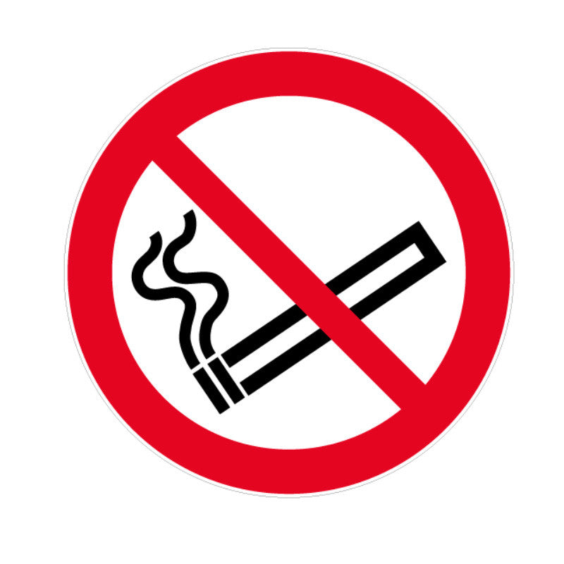 Panneau Défense de fumer - Ø18cm