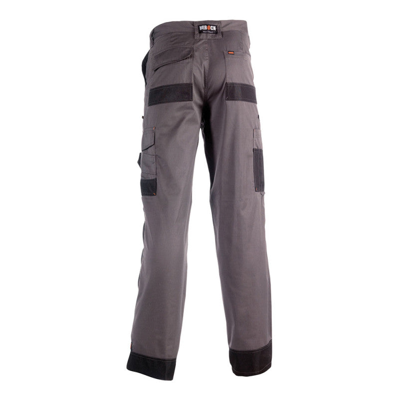 Pantalon de travail multipoches HEROCK Mars gris/noir
