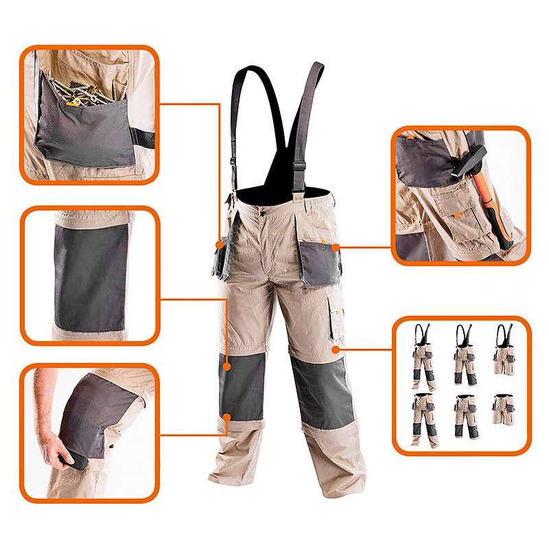 Pantalon de Travail summer serie 6 en 1 NEO TOOLS 81-320