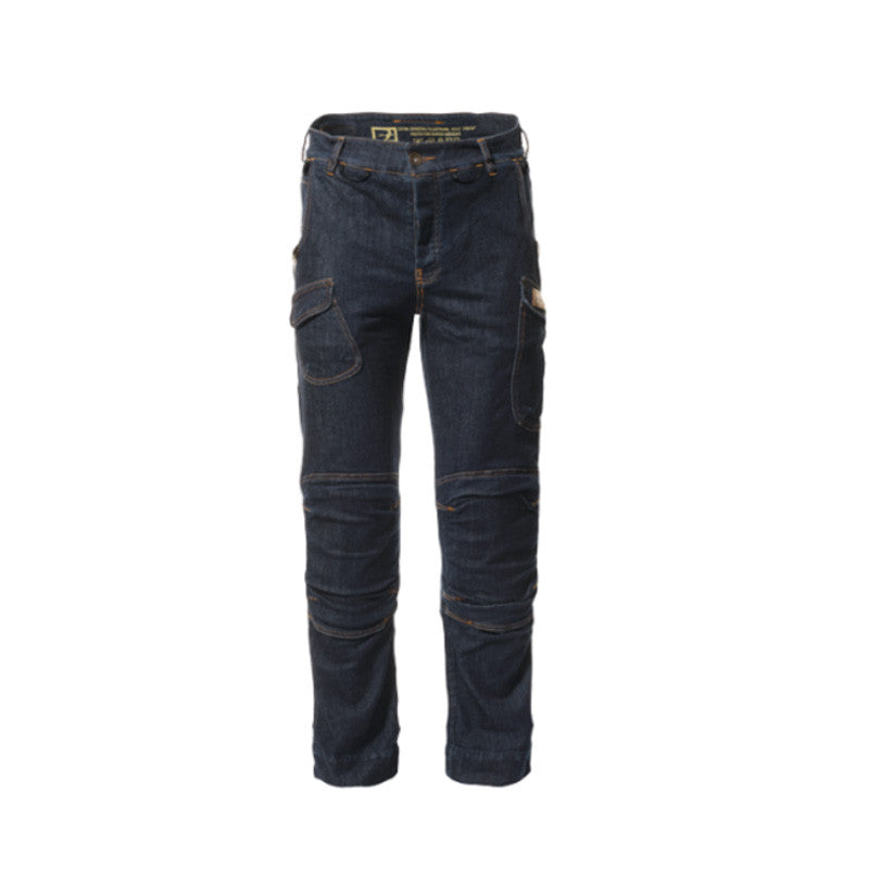 Pantalon Harpoon Multi - BOSSEUR - Jean Indigo - avec absorbeur de chocs aux genoux