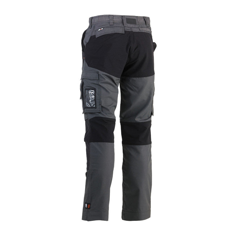 Pantalon multipoches HEROCK Hector anthracite/noir