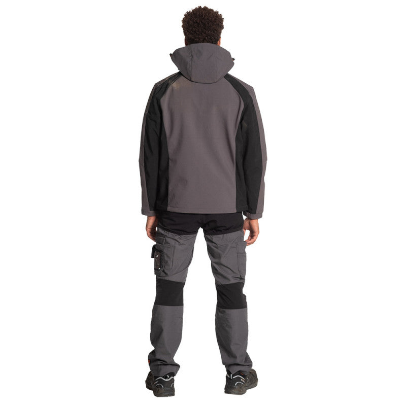 Pantalon multipoches HEROCK Hector anthracite/noir