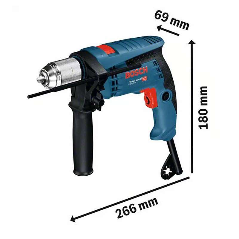 Perceuse à percussion BOSCH 0601217100 - GSB 13 RE Professional